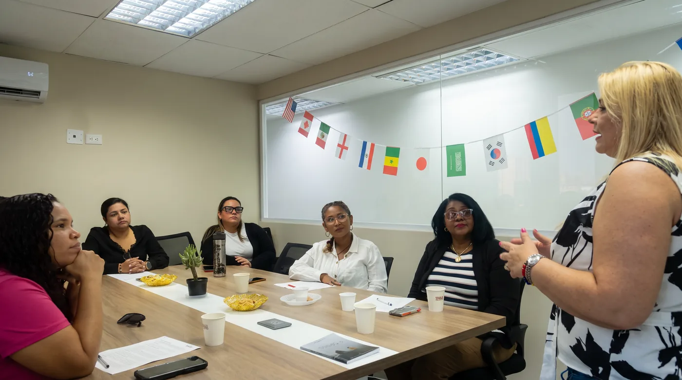 Aula de capacitación del personal de PPD