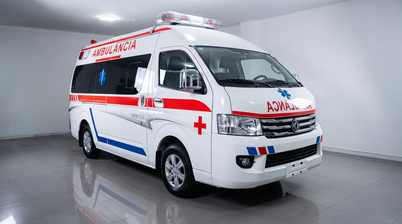 Ambulancia de la flota de PPD